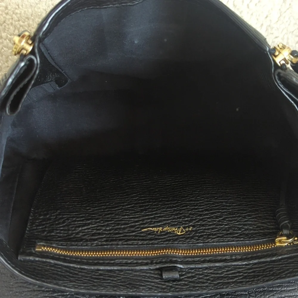 3.1 Phillip Lim Pashli Genuine Black Genuine Leather Backpack Bag